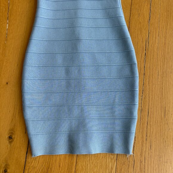 Katie J NYC tween bandage dress light blue size small - Picture 4 of 9